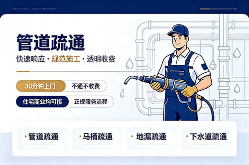后安管道疏通
