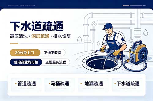 后安下水道疏通